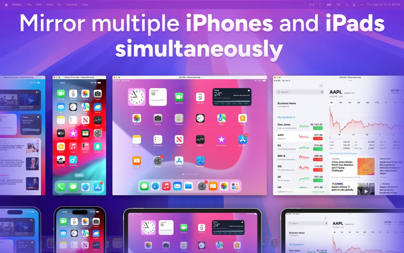 Phone Mirroring: Mirror to Mac screenshot 2